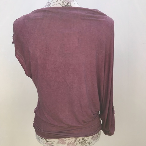 free People HP 🌸off the shoulder dolman top NWOT - Picture 4 of 5